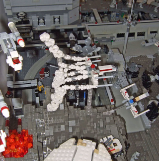 Illustration for article titled The Mother of All Lego Star Wars Battles